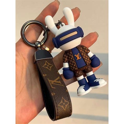 louis vuitton bunny keychain.